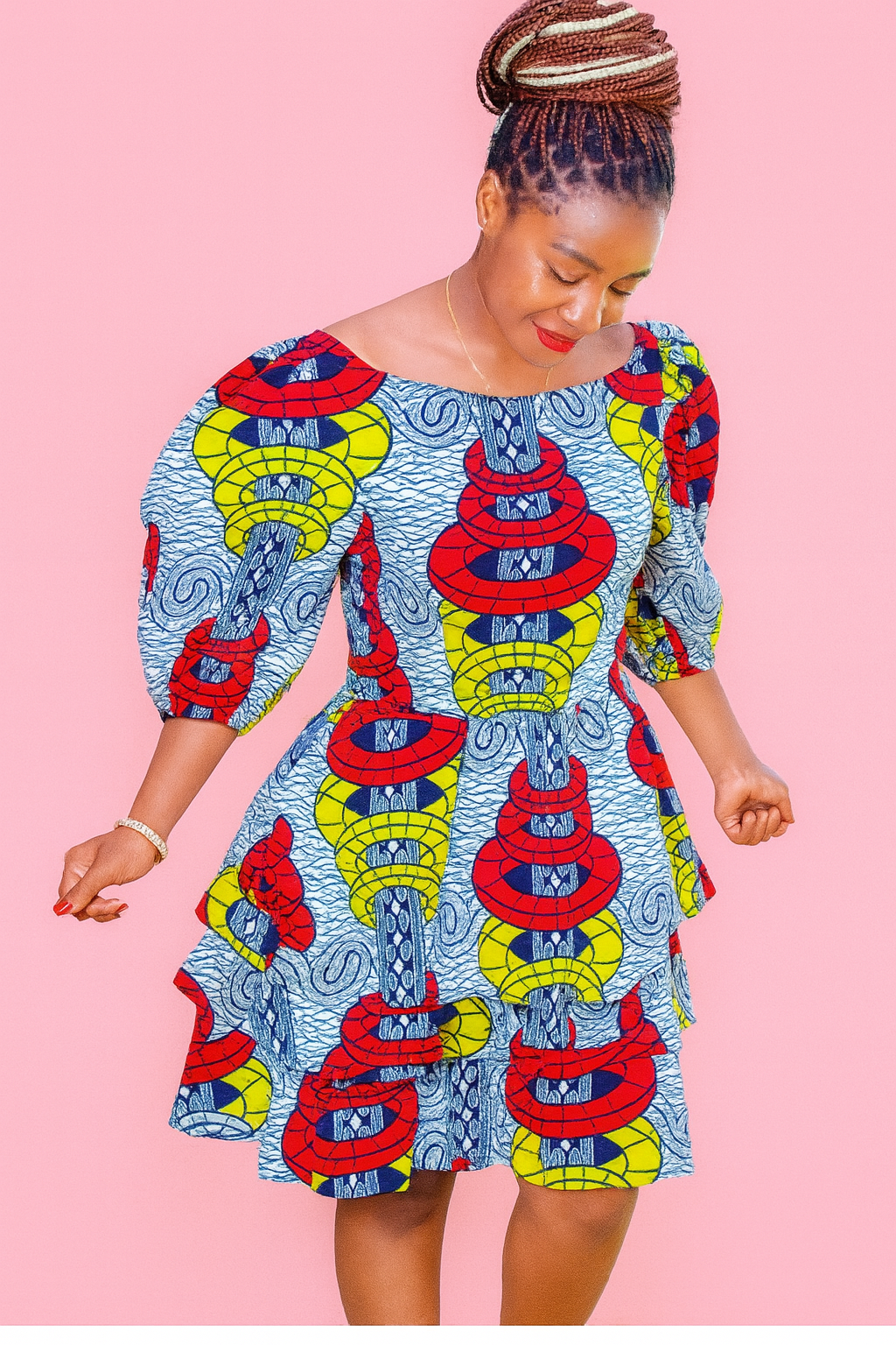 Sunfire Bloom Dress