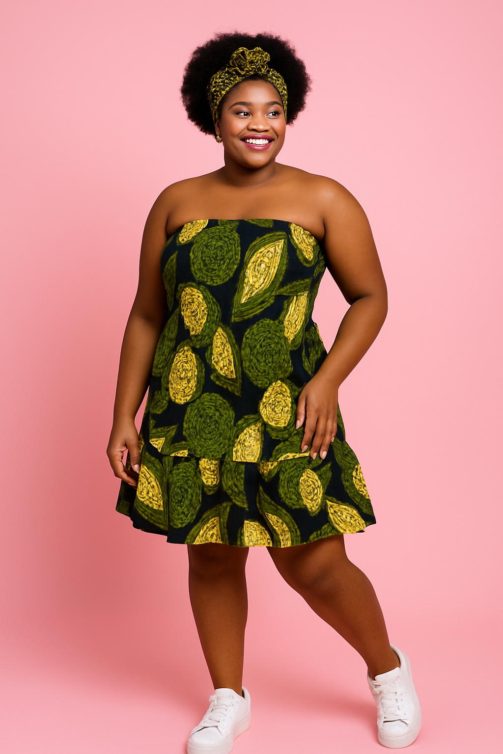 AfroChic Boob Tube Dress