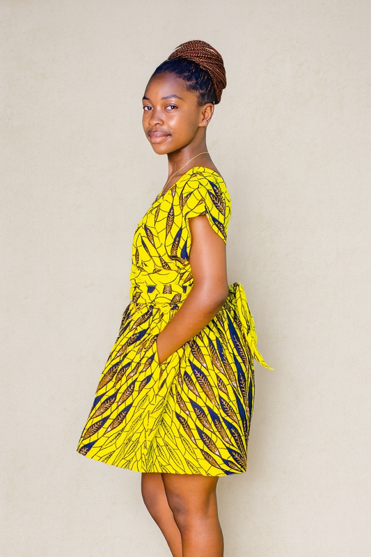 Ankara Mini Dress