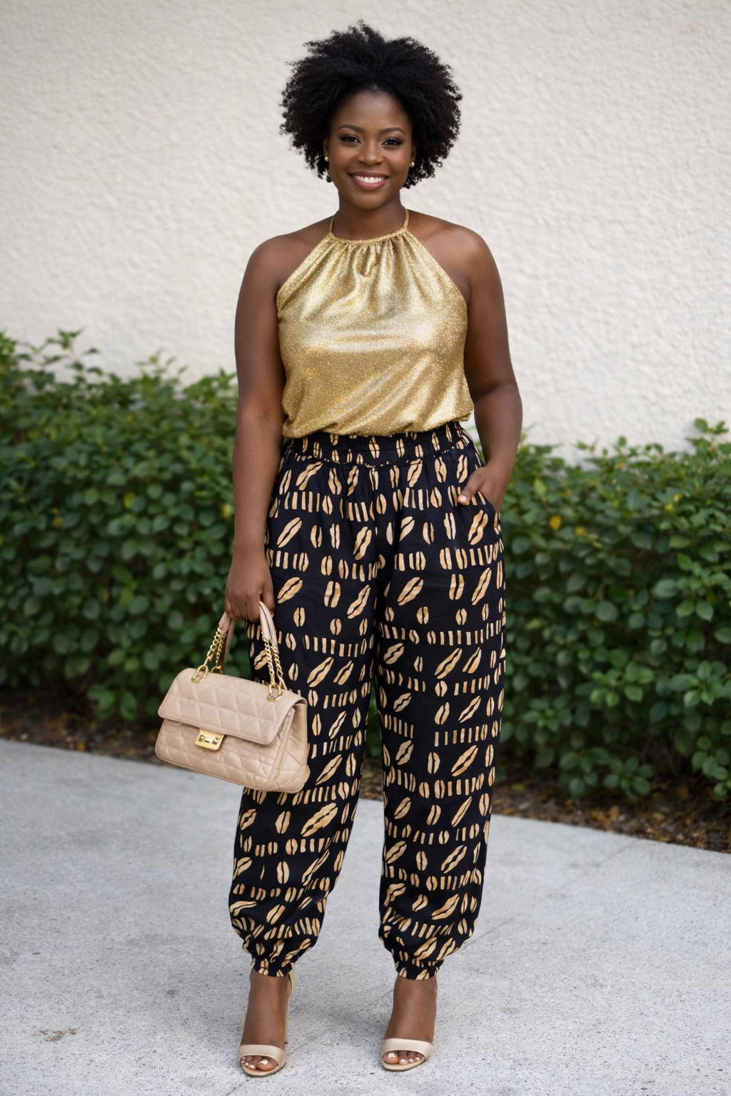 AfroChic  Print Jogger Pants