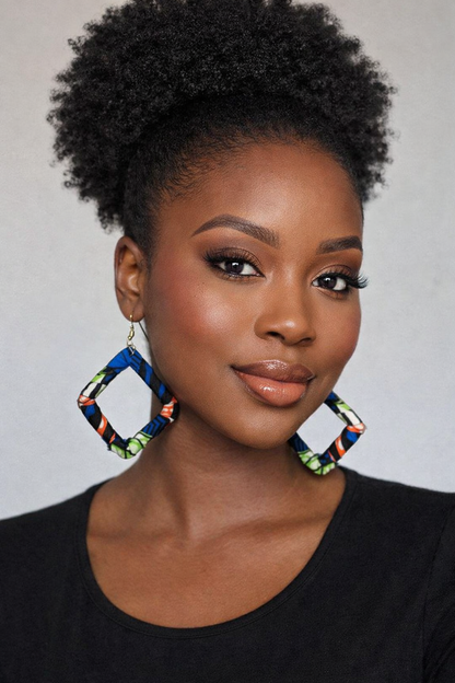 AfroChic Ankara Statement Earrings