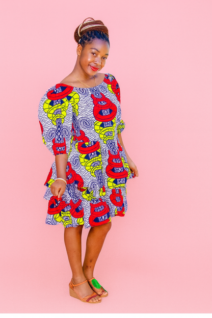 Sunfire Bloom Dress