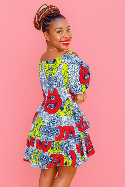 Sunfire Bloom Dress