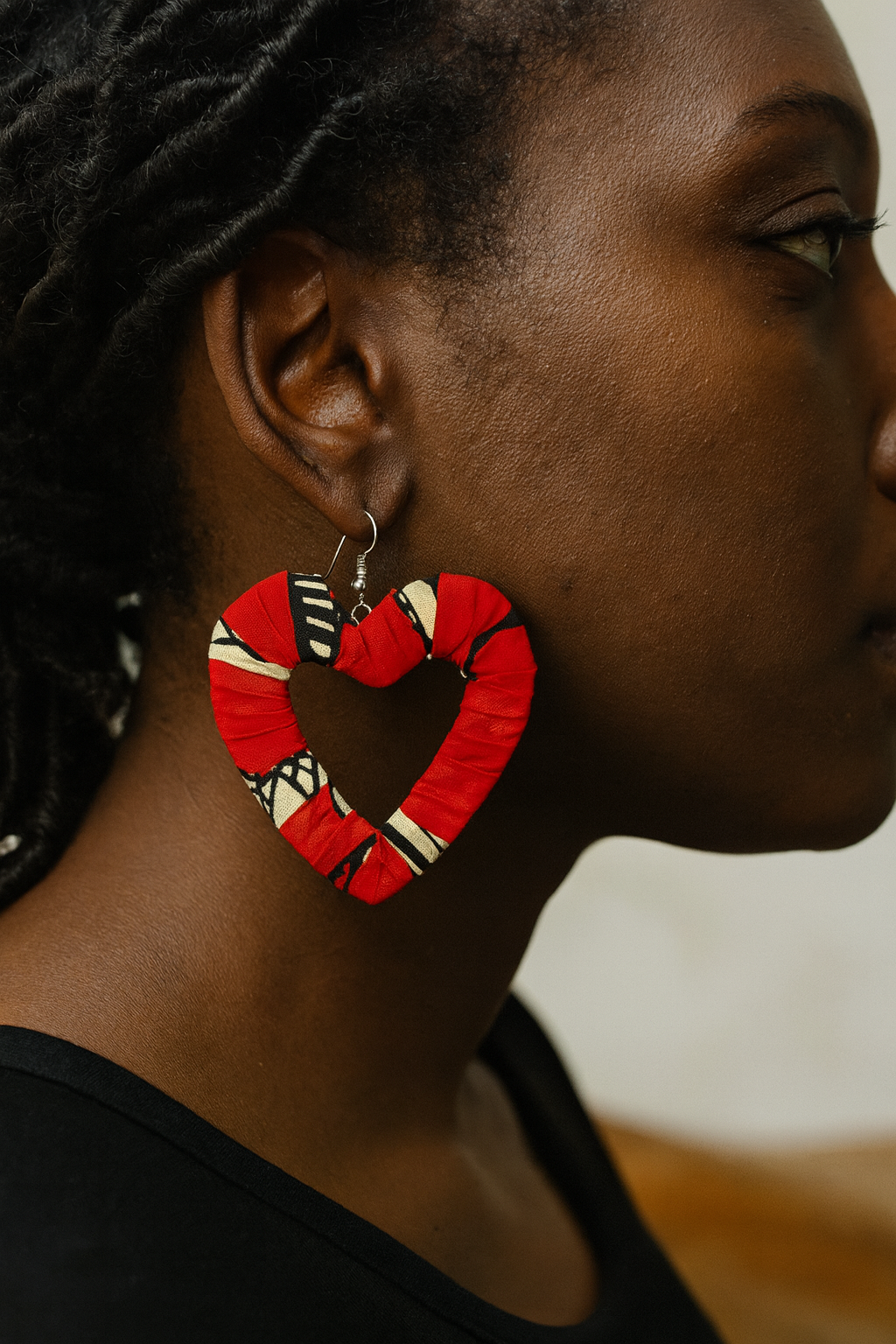 AfroChic Ankara Statement Earrings