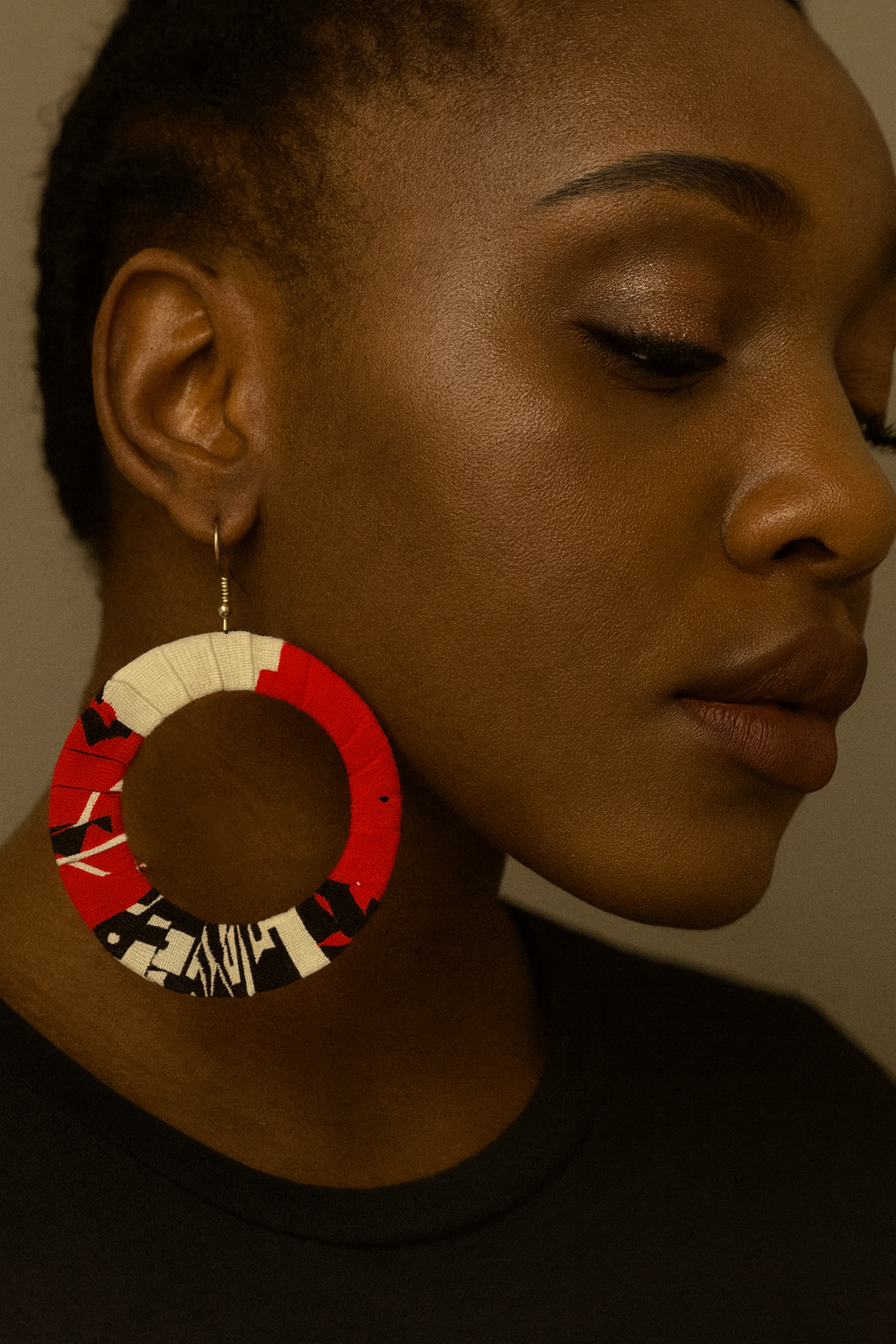 AfroChic Ankara Statement Earrings