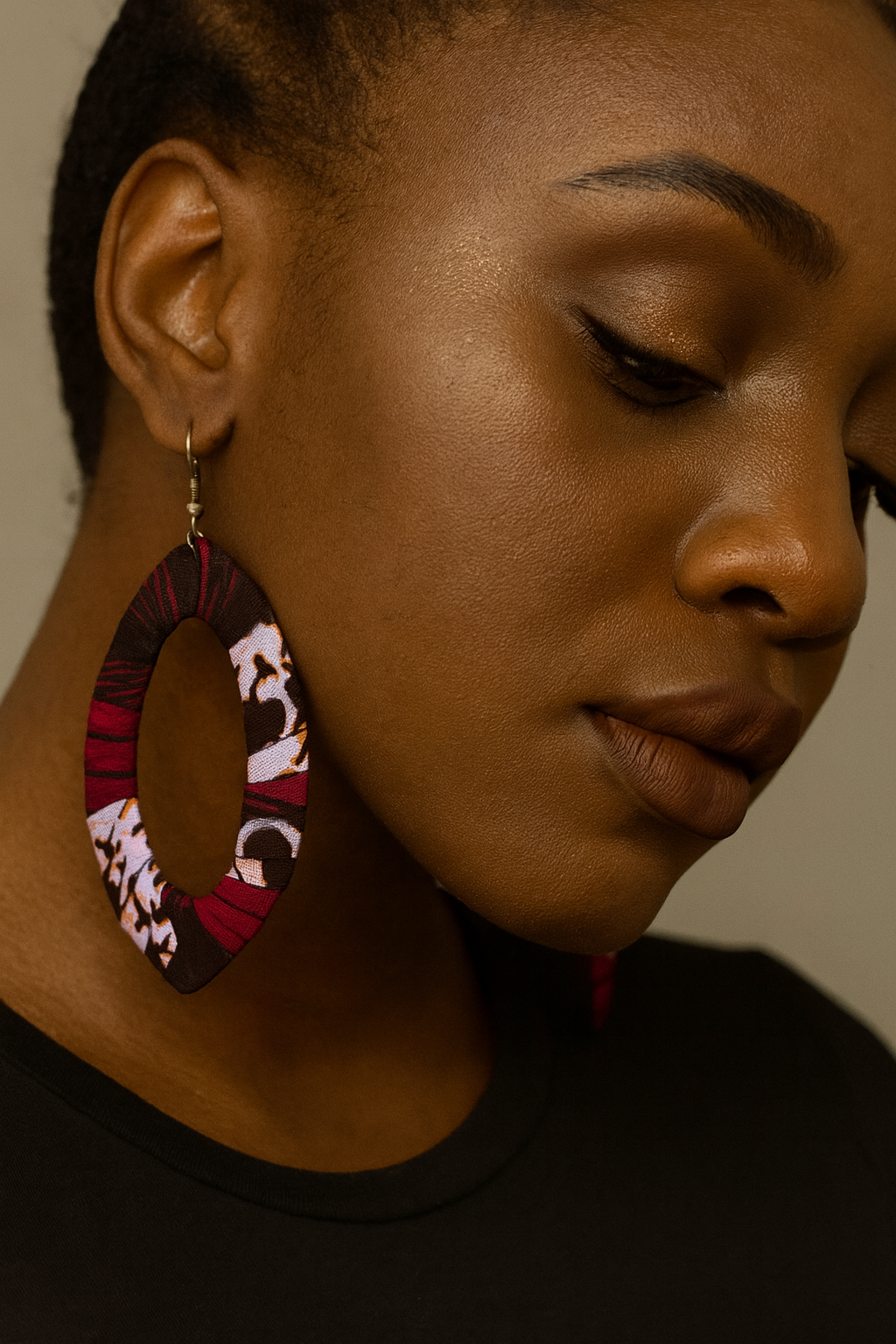 AfroChic Ankara Statement Earrings