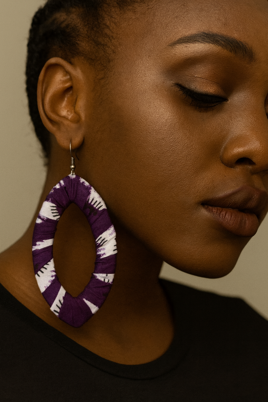 AfroChic Ankara Statement Earrings