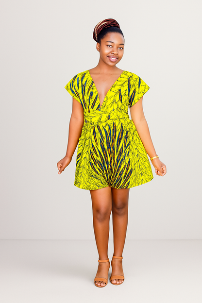 Ankara Mini Dress