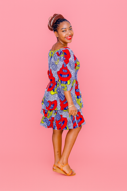 Sunfire Bloom Dress