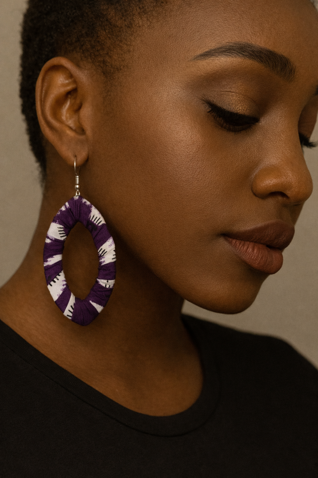 AfroChic Ankara Statement Earrings