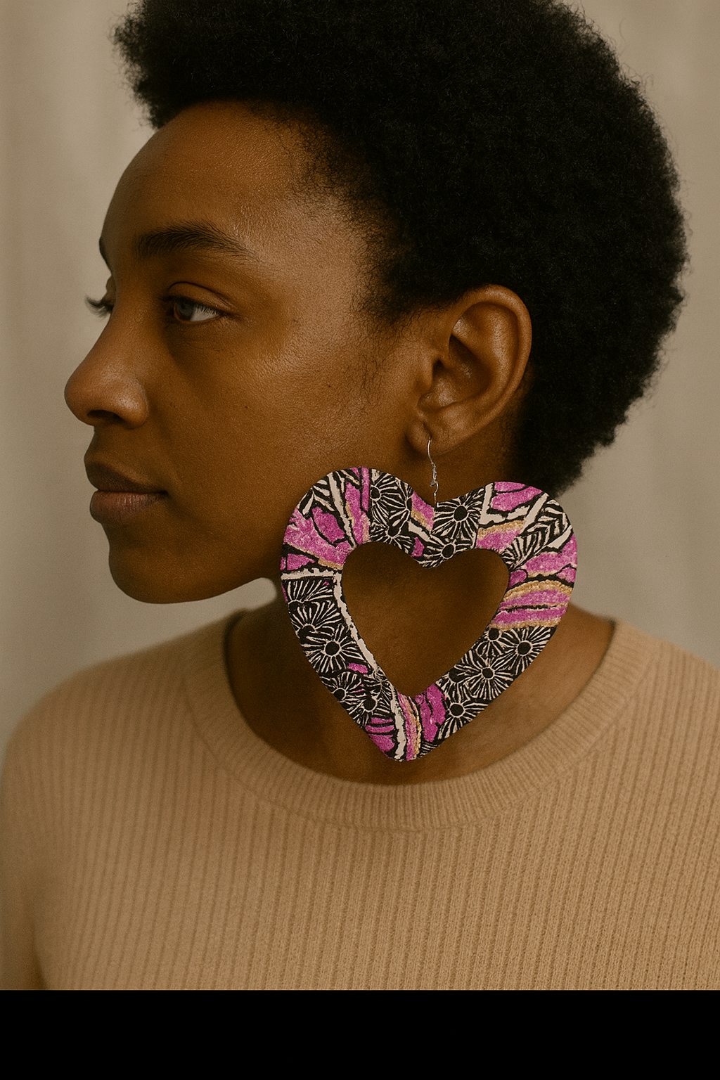 AfroChic Ankara Statement Earrings