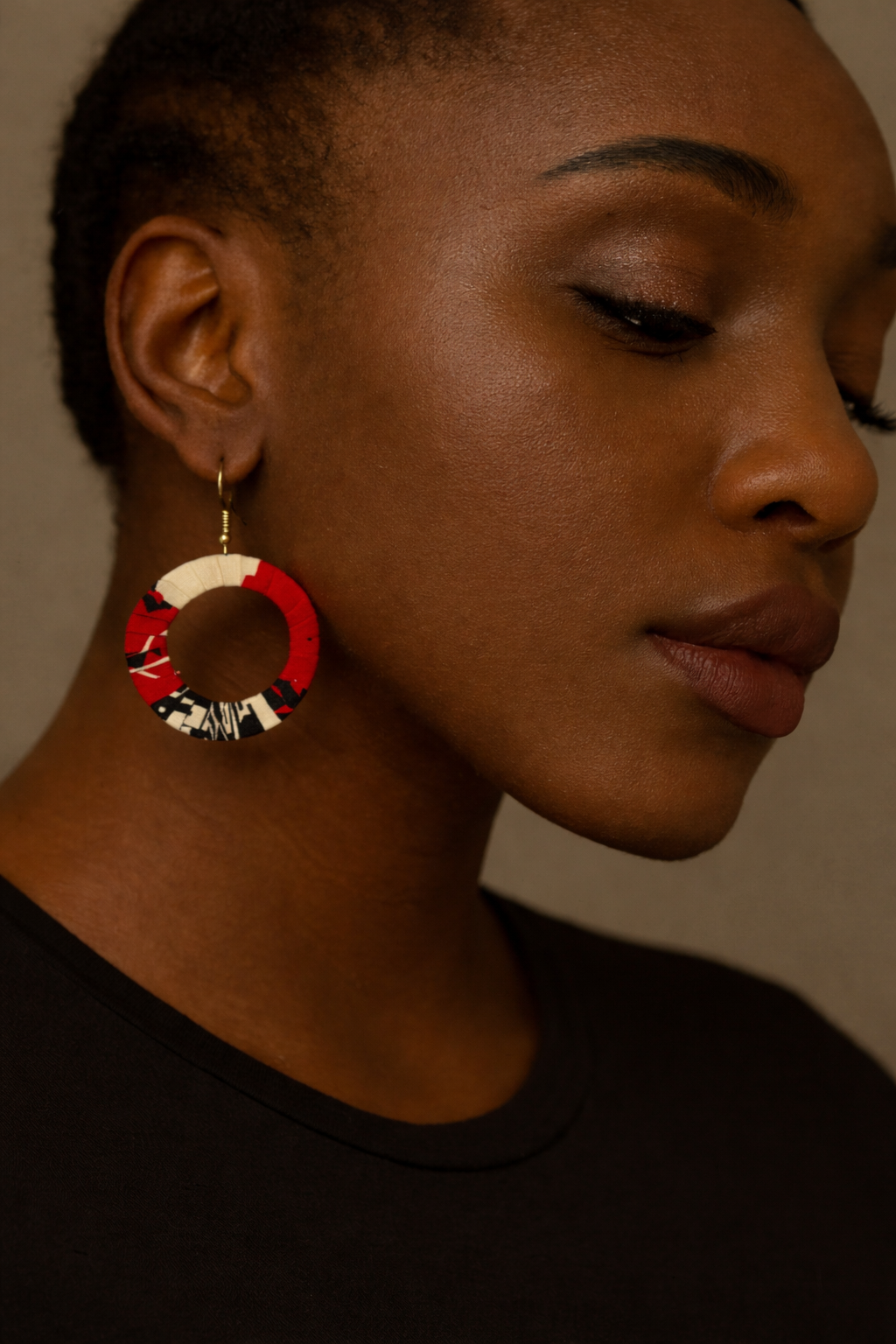 AfroChic Ankara Statement Earrings