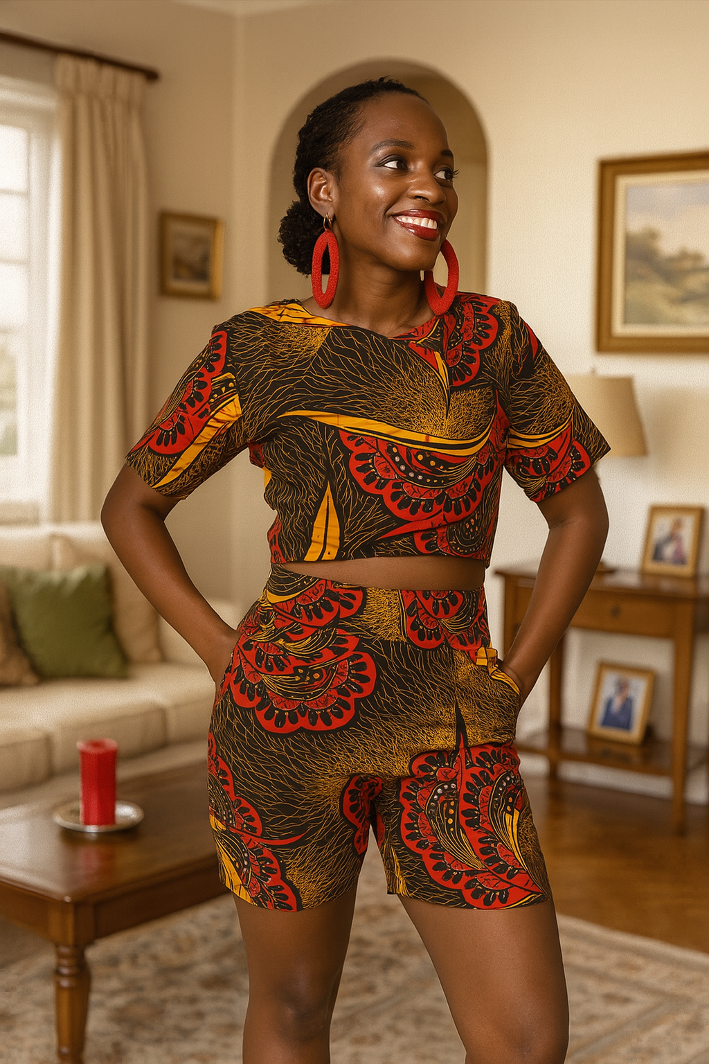 Two-piece short set