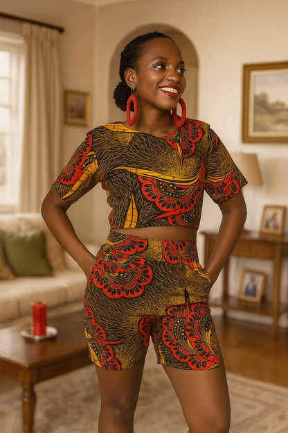 Two-piece short set