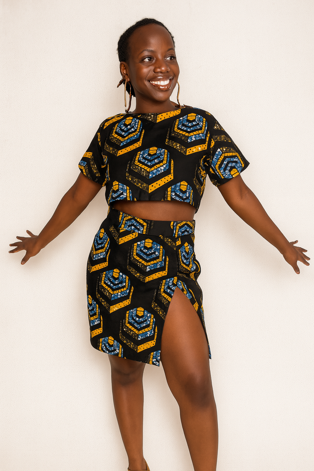 Two-piece Mini skirt set