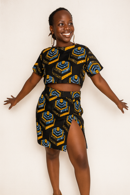 Two-piece Mini skirt set